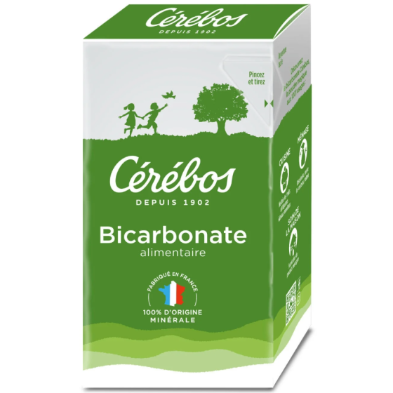 BICARBONATE ALIMENTAIRE CEREBROS 800G