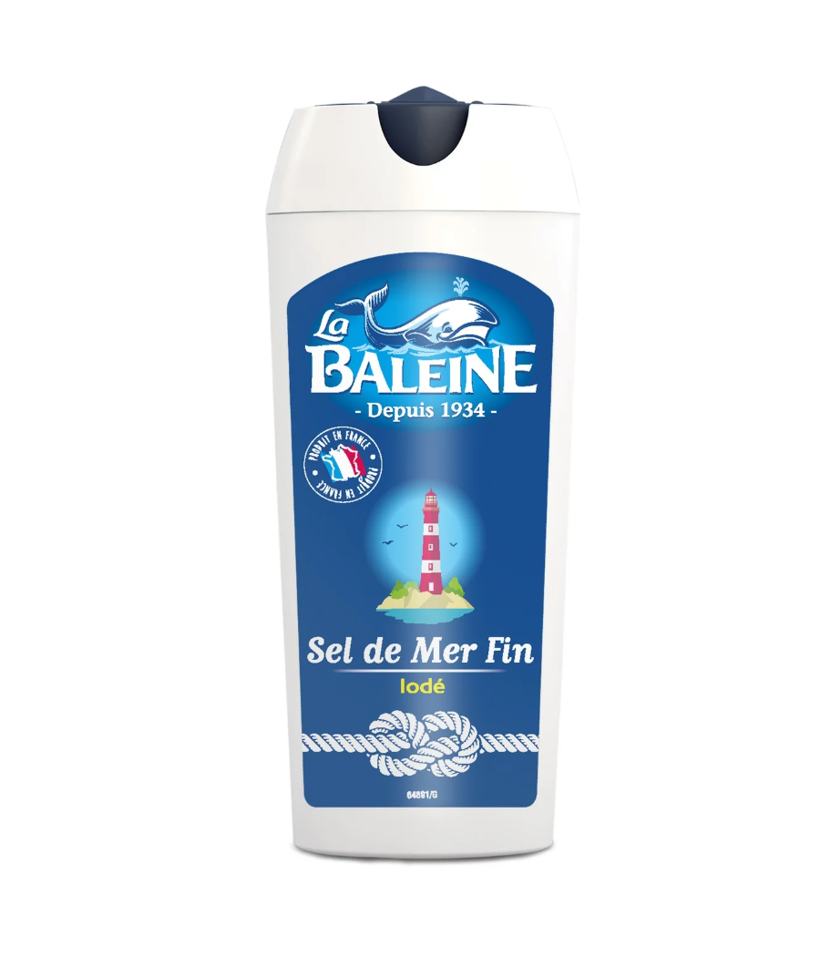 SEL FIN IODE LA SALIERE LA BALEINE 120G