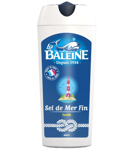 SEL FIN IODE LA SALIERE LA BALEINE 120G