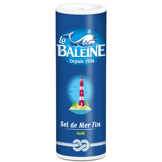 SEL MOULU IODE LA BALEINE 250G