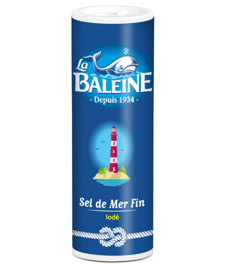 SEL MOULU IODE LA BALEINE 250G