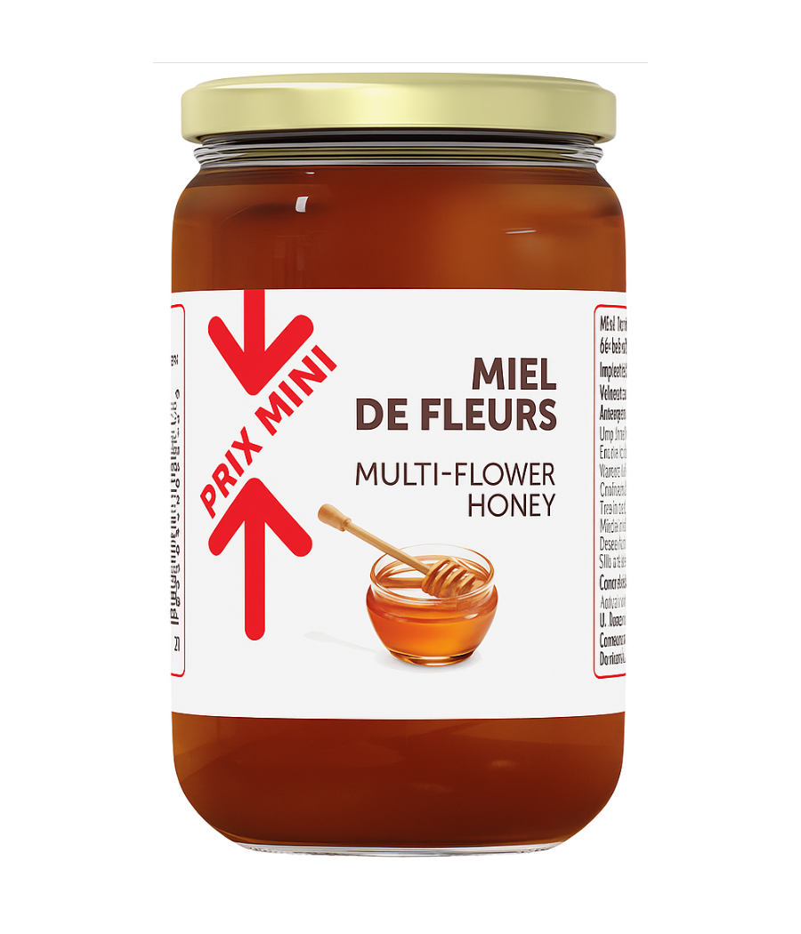 MIEL DES FLEURS PRIX MINI 500G