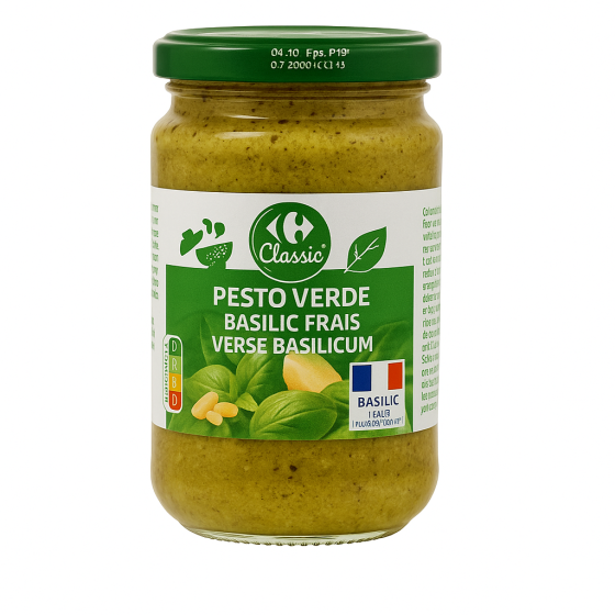 SAUCE PESTO VERDE BASILIC FRAIS  190G