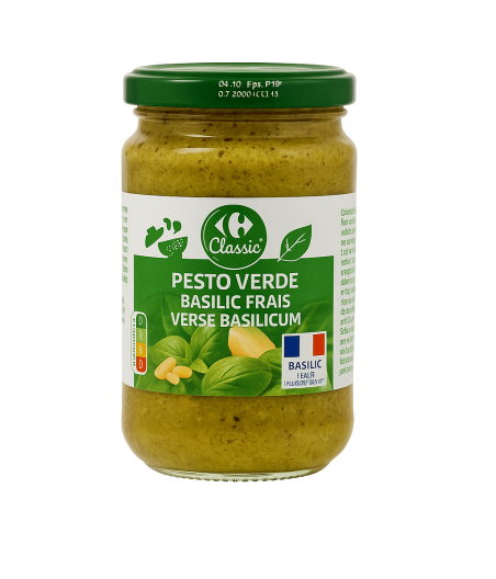 SAUCE PESTO VERDE BASILIC FRAIS  190G