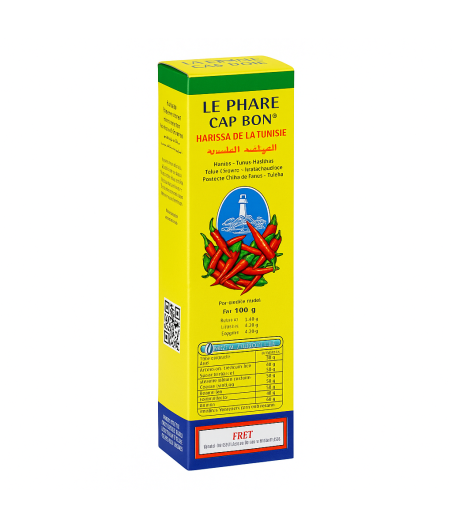 HARISSA DE LA TUNISIE LE PHARE DU CAP BON 70G