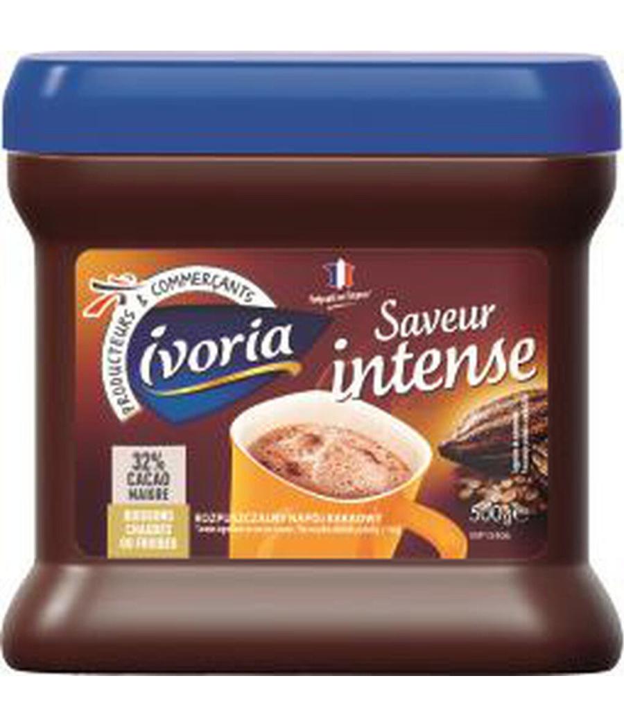 CHOCOLAT EN POUDRE SAVEUR INTENSE IVORIA 500G