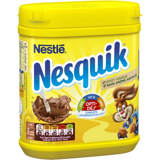 NESQUIK CHCOCOLAT EN POUDRE NESTLE 490G