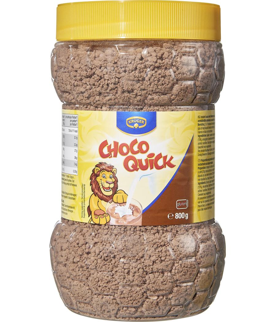 CHOCOLAT EN POUDRE CHOCO QUICK KRUGER 800G