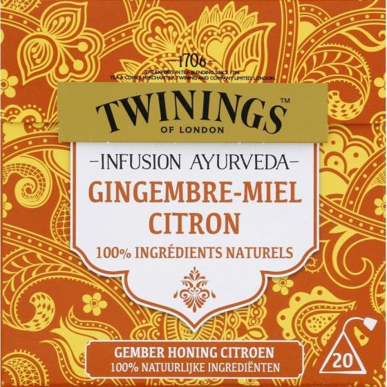 INFUSION AYURVEDA TWININGS 20 SACHETS 32G