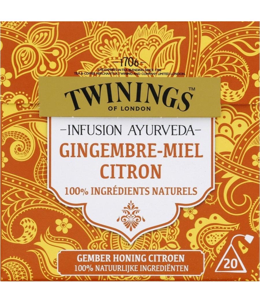 INFUSION AYURVEDA TWININGS 20 SACHETS 32G