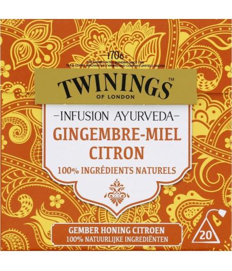 INFUSION AYURVEDA TWININGS 20 SACHETS 32G