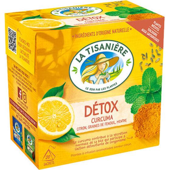 DETOX LA TISANIERE CURCUMA 20 SACHETS 37,5G