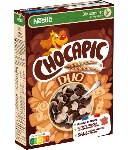 CEREALES NESTLE CHOCAPIC DUO PETIT DEJEUNER 400G