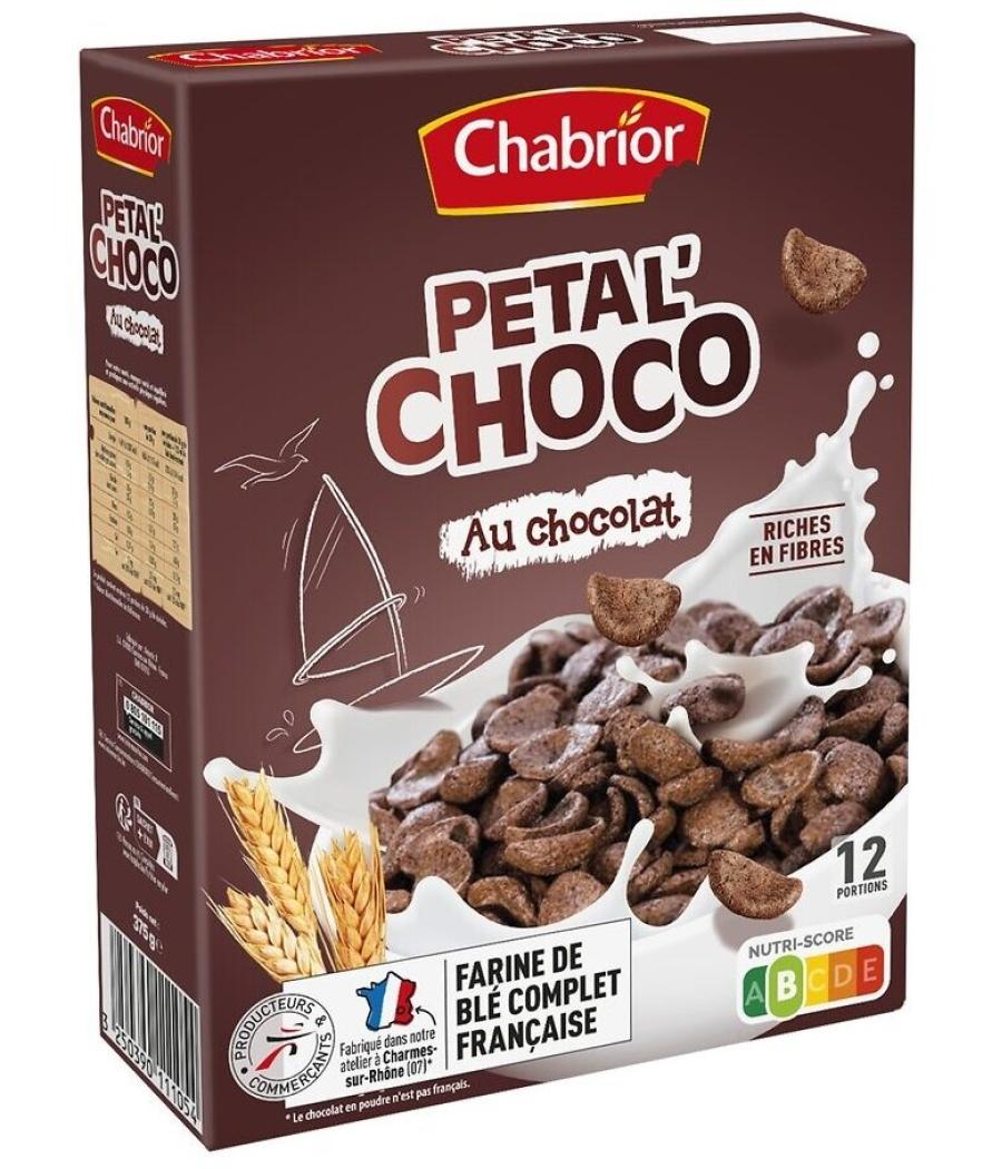 CEREALES CHABRIOR PETAL' CHOCO 375G