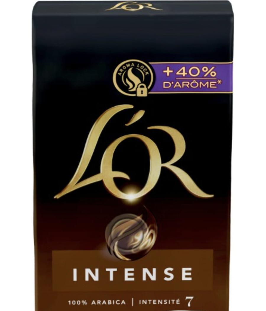CAFE MOULU PUR ARABICA INTENSE L'OR 250G
