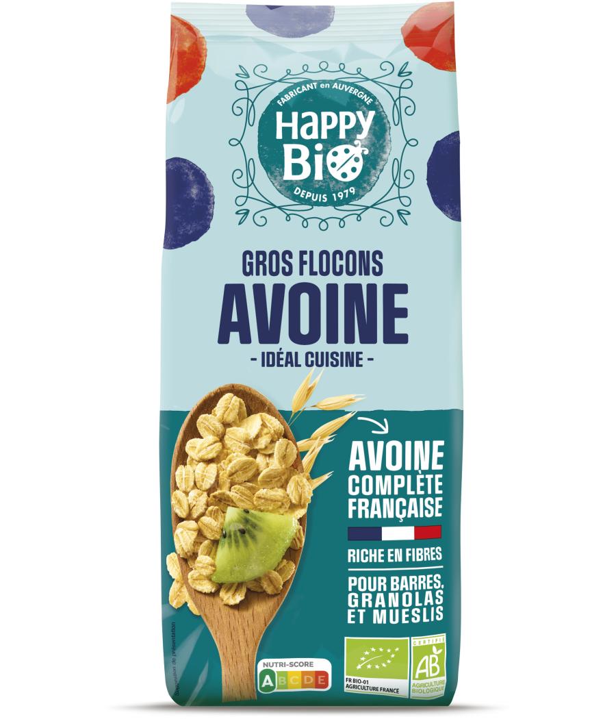 GROS FLOCONS D'AVOINE 500G
