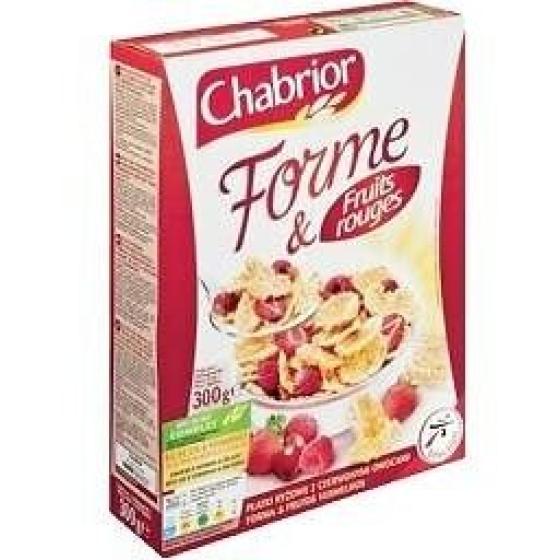 CEREALES FORME & FRUITS ROUGES 300G