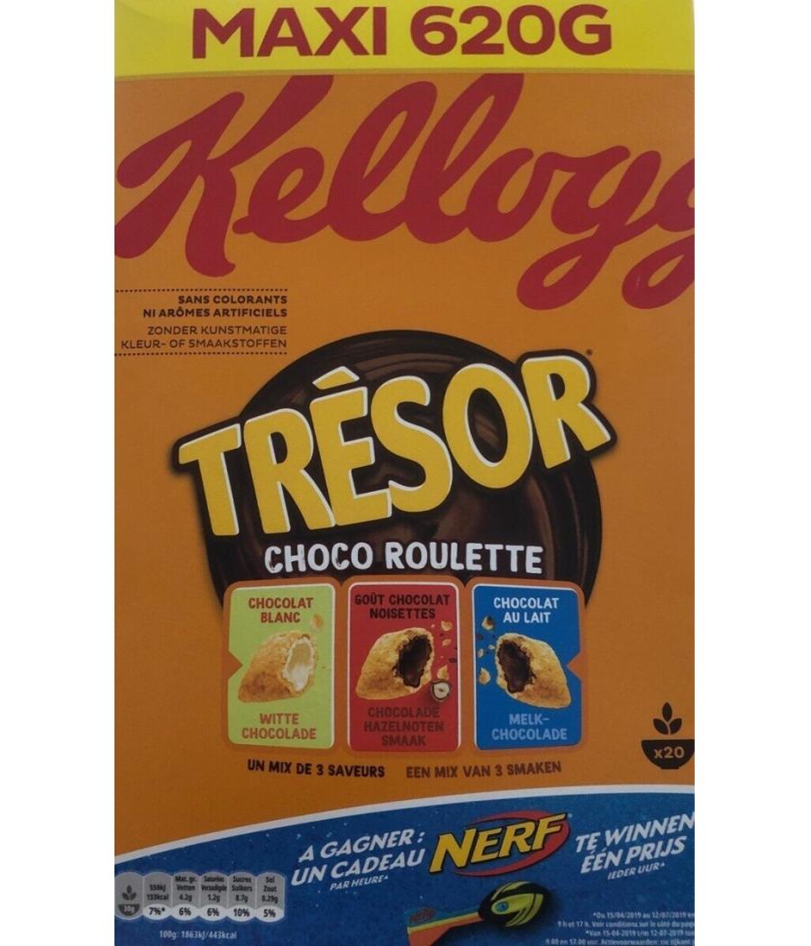 CEREALES TRESOR CHOCO ROULETTE 620G