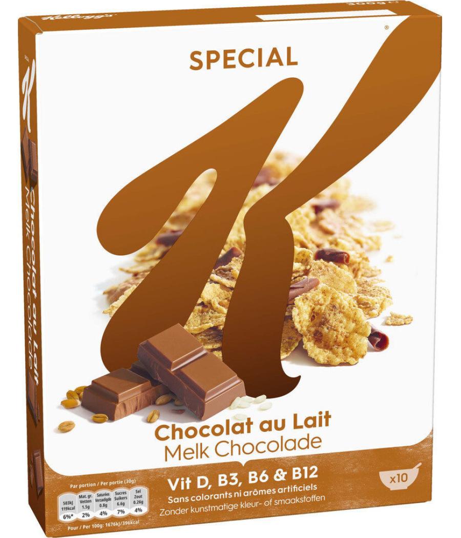 CEREALES SPECIAL K CHOCOLAT AU LAIT KELLOGG'S 300G