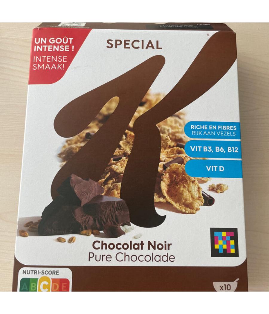 CEREALES SPECIAL K KELLOGG'S CHOCOLAT NOIR 300G