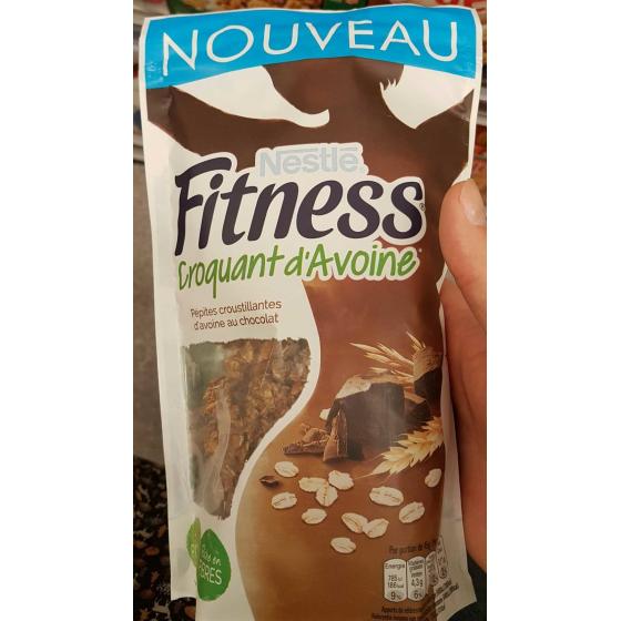 FITNESS - PEPITE CROUSTILLANTES D\'AVOINE AU CHOCOLAT CROQUANT D\'AVOINE 300G E