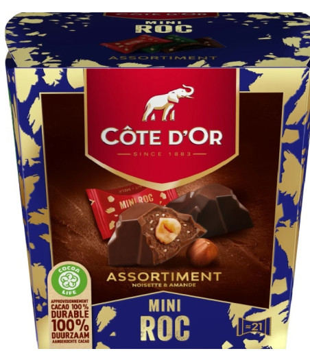 MINI ROC - ASSORTIMENT LAIT, NOIR, PRALINE CÖTE D'OR