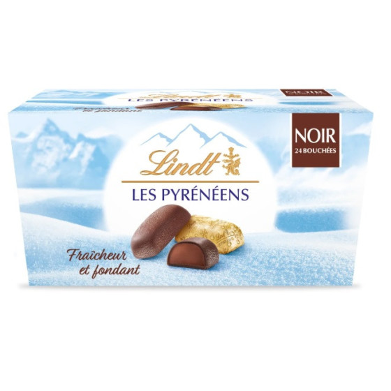 LES PYRENEENS, NOIR 175G (24 BOUCHEES)