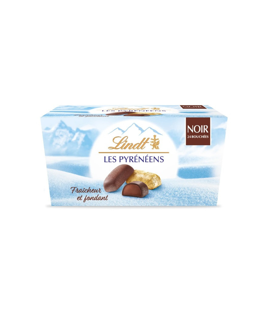 LES PYRENEENS, NOIR 175G (24 BOUCHEES)
