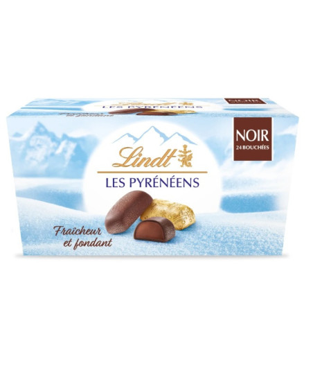 LES PYRENEENS, NOIR 175G (24 BOUCHEES)