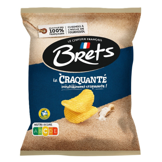 CHIPS LA CRAQUANTE BRETS 25G