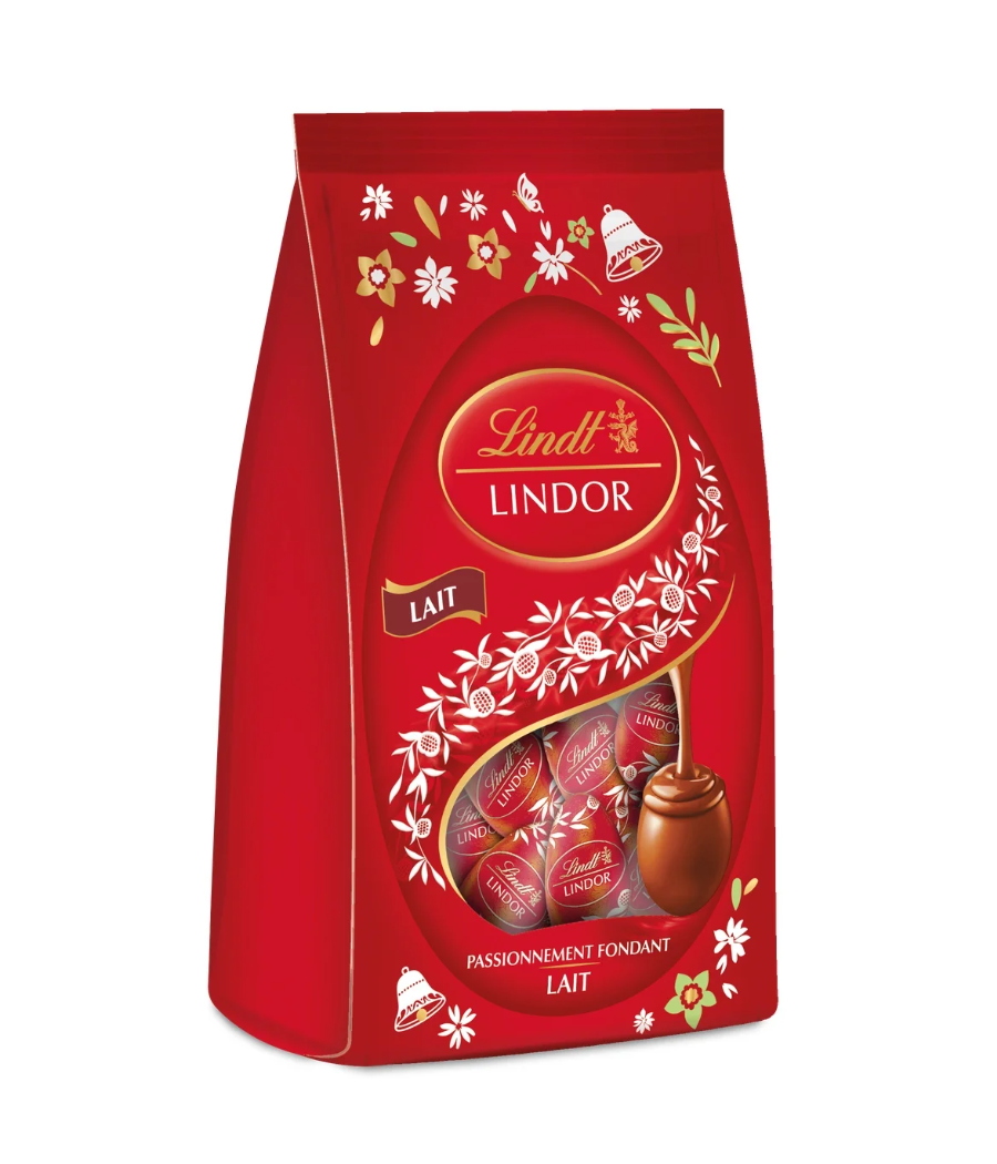 ŒUFS CHOCOLAT AU LAIT LINDOR LINDT 180G