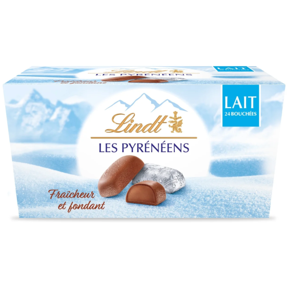 LES PYRENEENS AU LAIT LINDT 175G