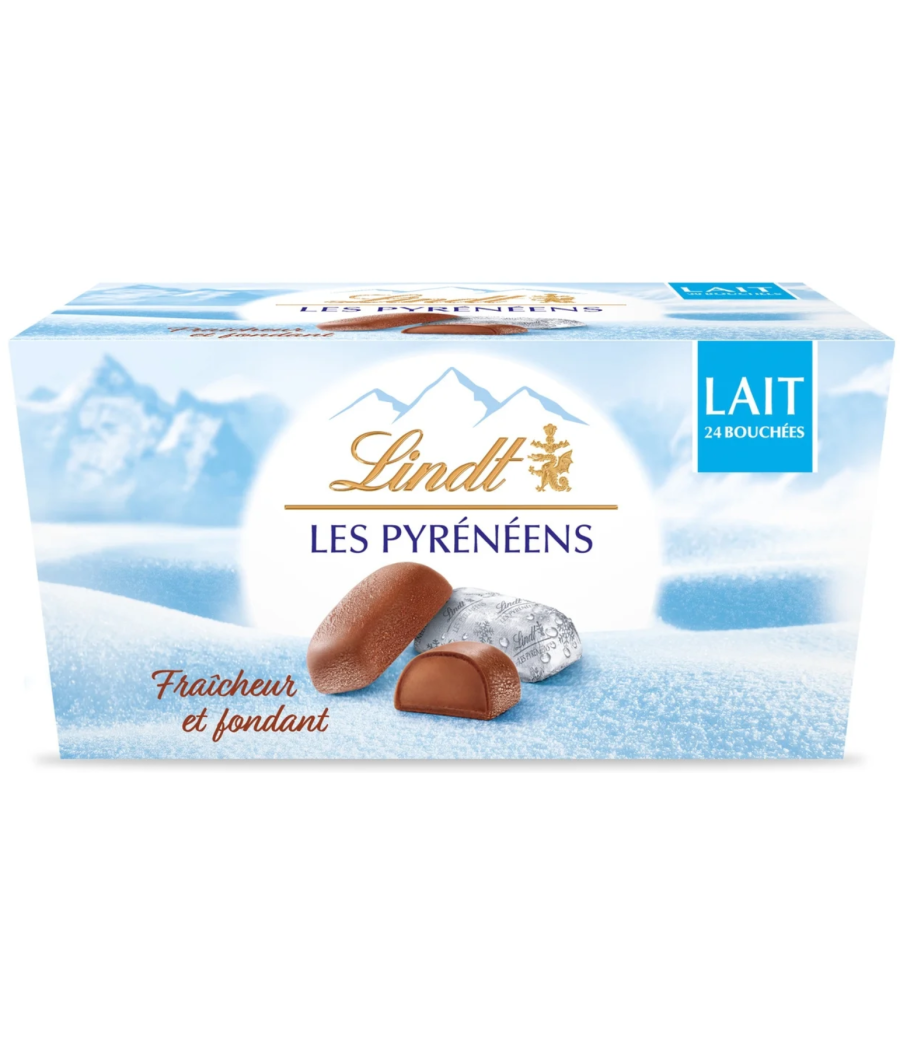 LES PYRENEENS AU LAIT LINDT 175G