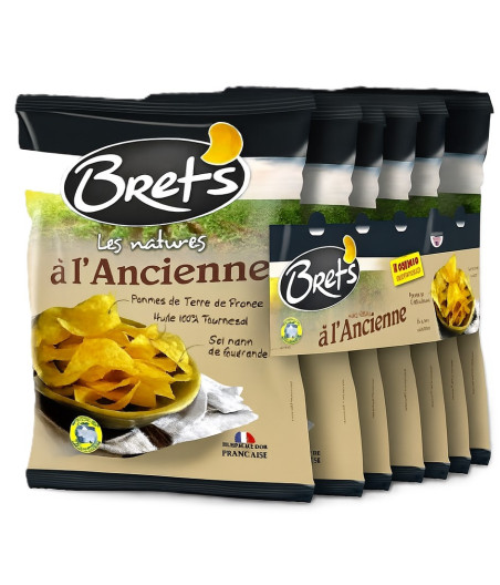CHIPS NATURE A L'ANCIENNE BRETS 6X25G