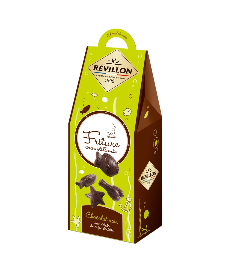 LA FRITURE CROUSTILLANTE CHOCOLAT NOIR REVILLON 190G