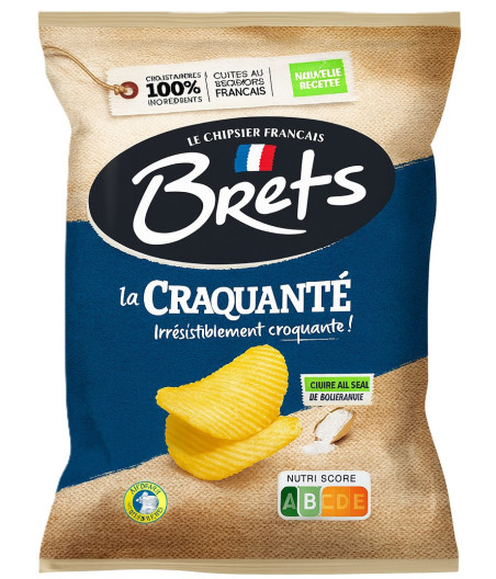 CHIPS LA CRAQUANTE BRETS 125G