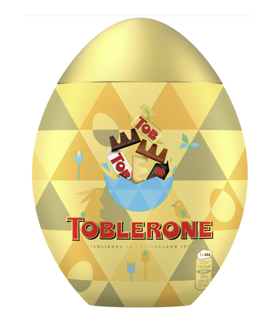 CONFISERIE TOBLERONE OEUFS PLASTIC 192G
