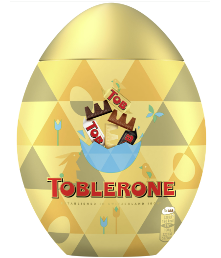 CONFISERIE TOBLERONE OEUFS PLASTIC 192G