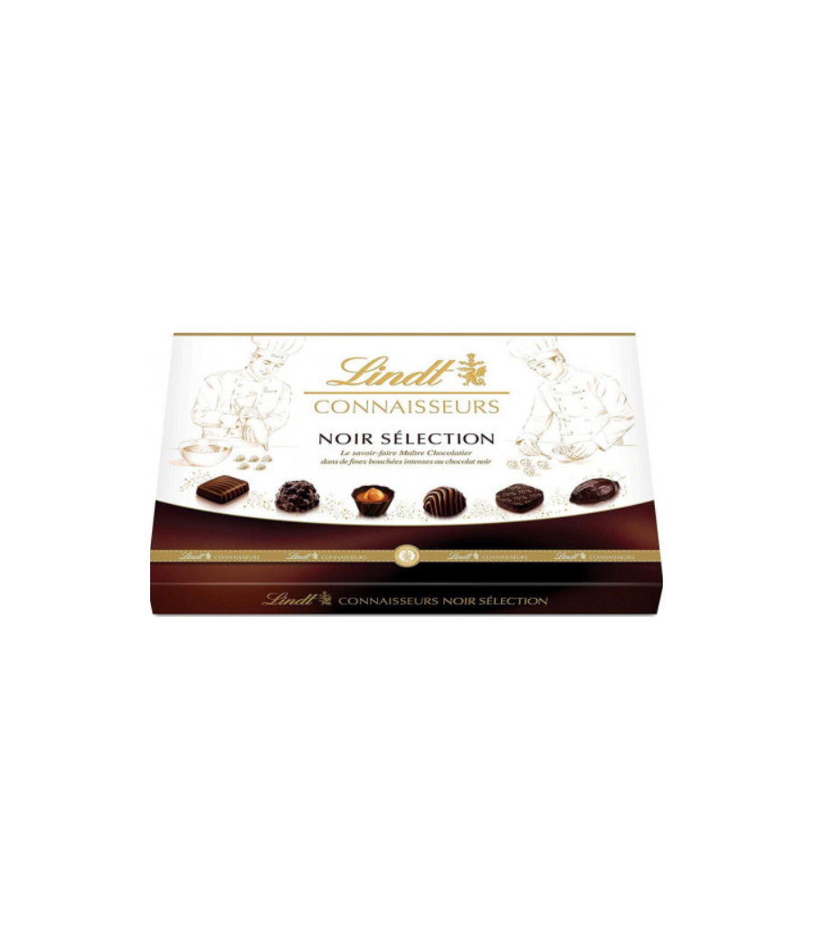 LINDT CONNAISSEURS NOIR SÉLECTION  400G