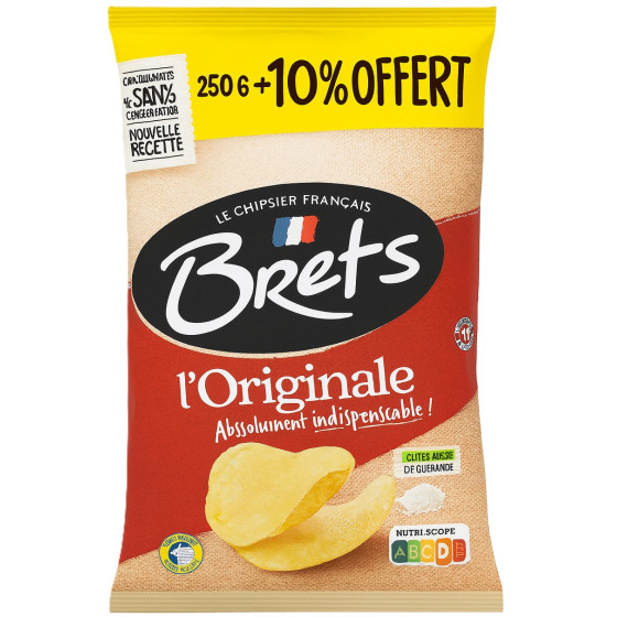 CHIPS L'ORIGINALE BRETS 200G