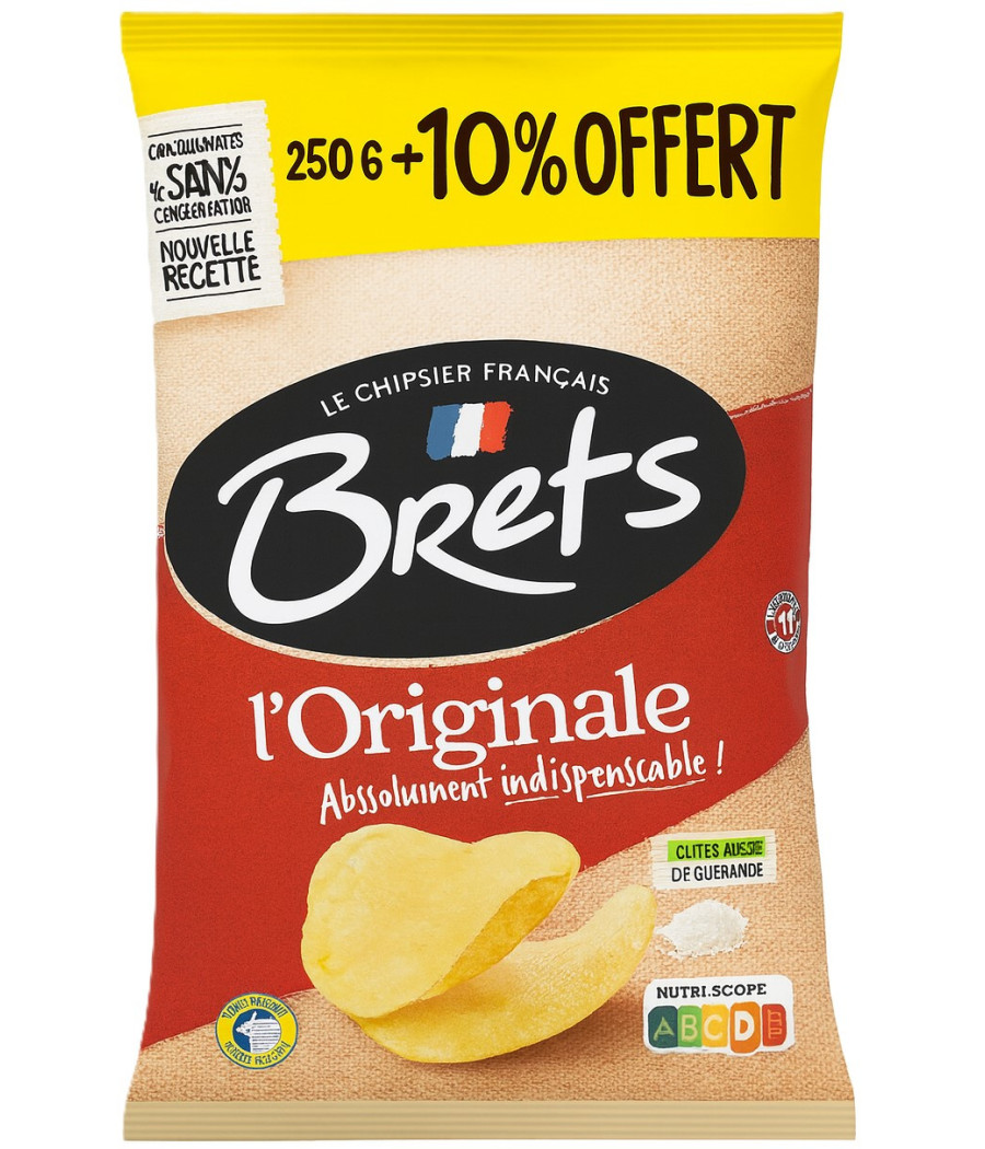 CHIPS L'ORIGINALE BRETS 200G