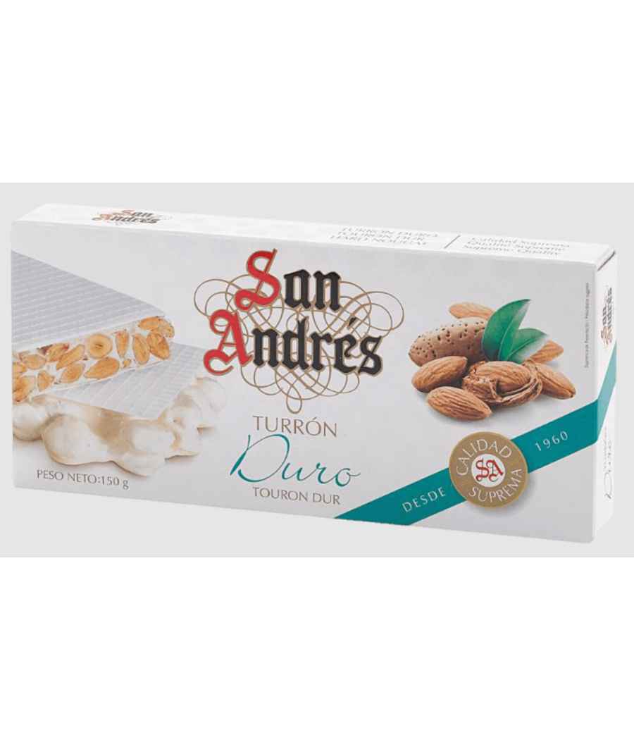 CONFISERIE SAN ANDRES TURRON DURO 150G