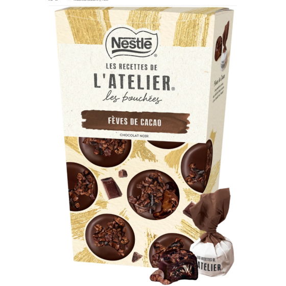 L'ATELIER LES BOUCHEES CHOCOLAT NOIR NESTLE