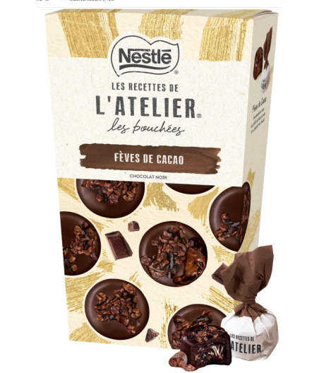 L'ATELIER LES BOUCHEES CHOCOLAT NOIR NESTLE