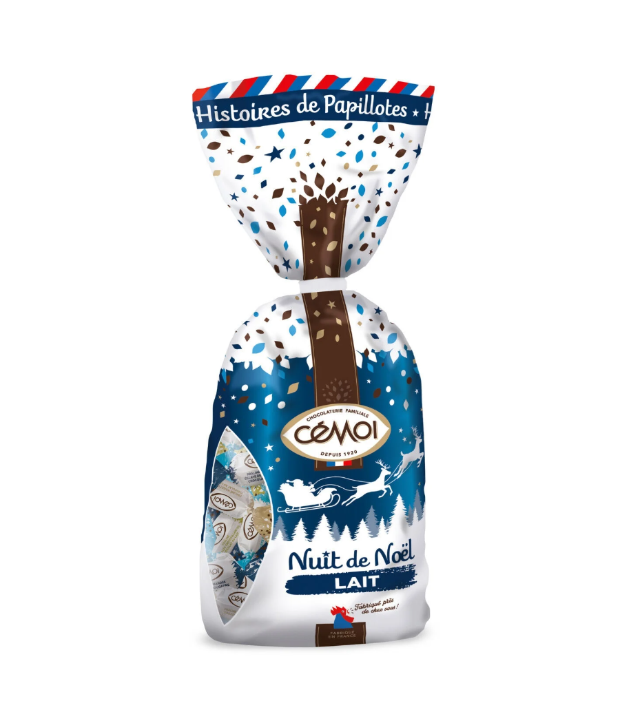 CONFISERIE CEMOI NUIT DE NOEL LAIT 392G