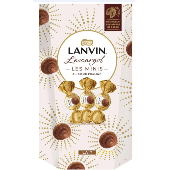 CONFISERIE LAVIN ESCARGOTS PRALINE NESTLE 140G
