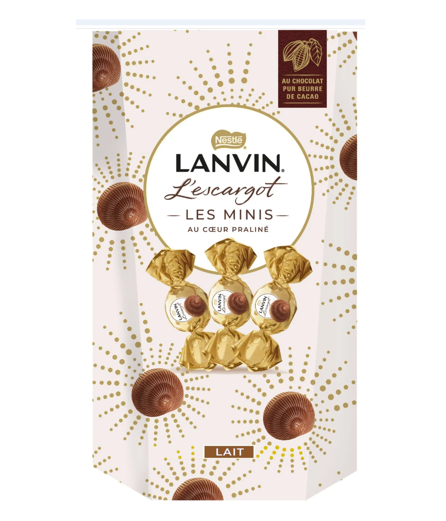 CONFISERIE LAVIN ESCARGOTS PRALINE NESTLE 140G
