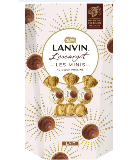 CONFISERIE LAVIN ESCARGOTS PRALINE NESTLE 140G