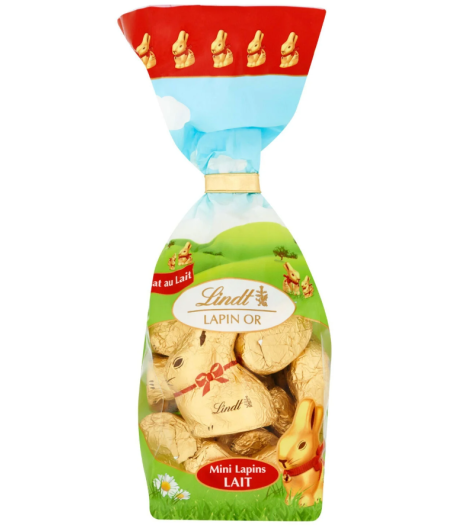 MINI LAPINS OR LINDT 120G