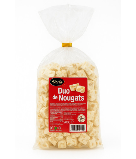 ASSORTIMENT NOUGATS AMANDES CHOCOLAT MIEL & FLEUR DE SEL 200 G